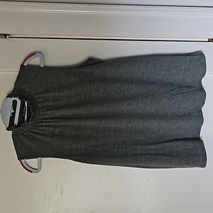 Cable and Gauge Ruffle Neck Tank. - Green size L